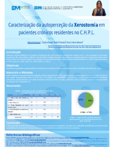 Caracterização da autoperceção da Xerostomia em pacientes crónicos residentes no C.H.P.L.
