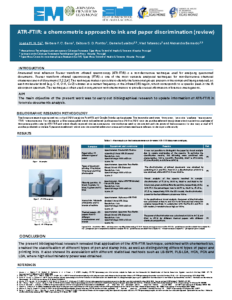 ATR-FTIR – a chemometric approach to ink and paper discrimination