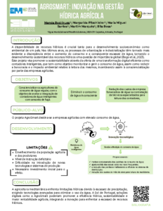 AgroSMART – Inovação na Gestão Hídrica Agrícola