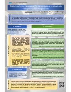 O Debriefing no desempenho da equipa em contexto de Paragem Cardiorrespiratória