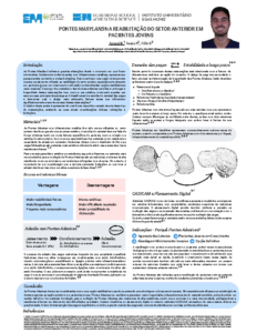 PONTES MARYLAND NA REABILITAÇÃO DO SETOR ANTERIOR EM PACIENTES JOVENS