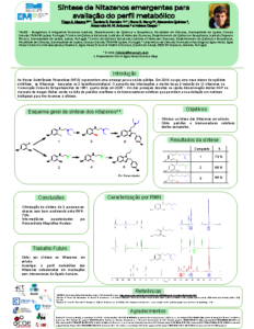 Síntese de Nitazenos emergentes para avaliação do perfil metabólico